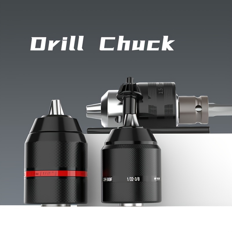 1pc Drill Chuck 10mm 13mm Metal Ratchet Self Locking Drill Chuck Iron