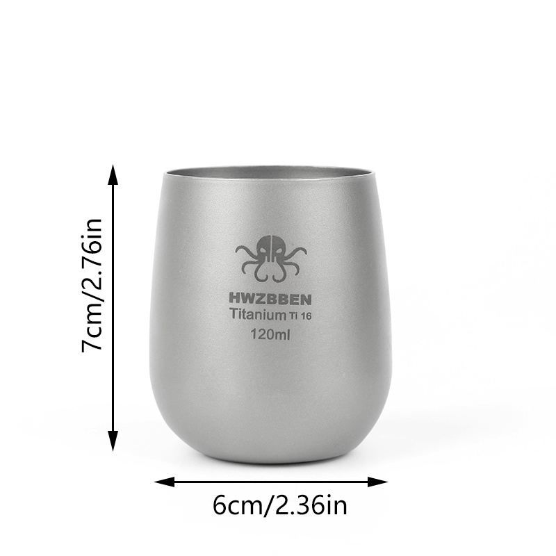 Lightweight Titanium Camping Mug - Durable, Portable, And Perfect For  Outdoor Adventures - Temu