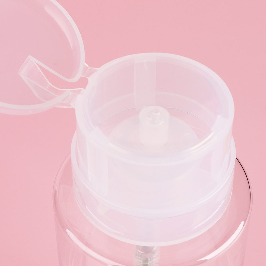 Clear Plastic Push Pump Bottles Nail Polish Makeup Remover Temu Ireland