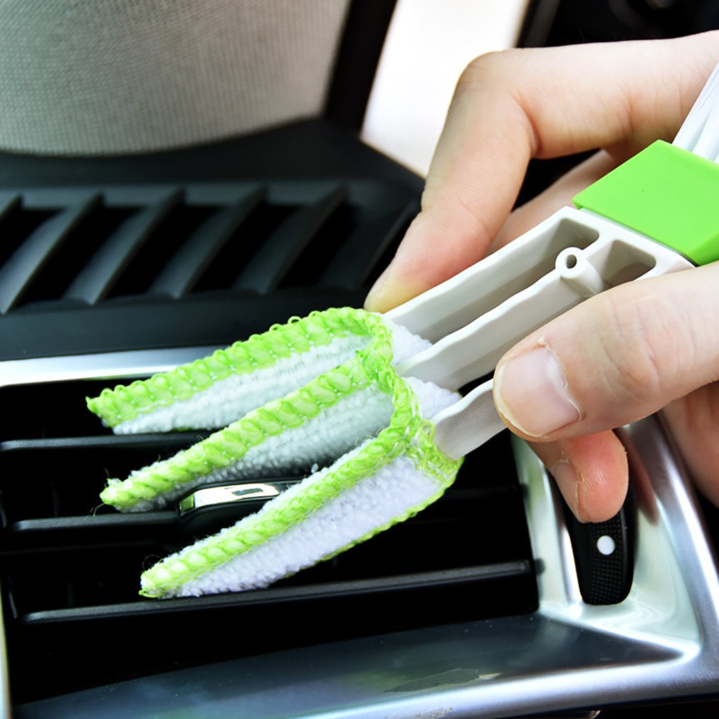 1pc Car Interior Cleaning Tool Air Conditioner Air Outlet Cleaning