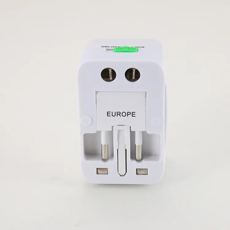 portable worldwide universal power adapter converter all in one international out of country travel wall  plug for wall plug input in usa eu uk france italy australia india outlets by cellet details 5