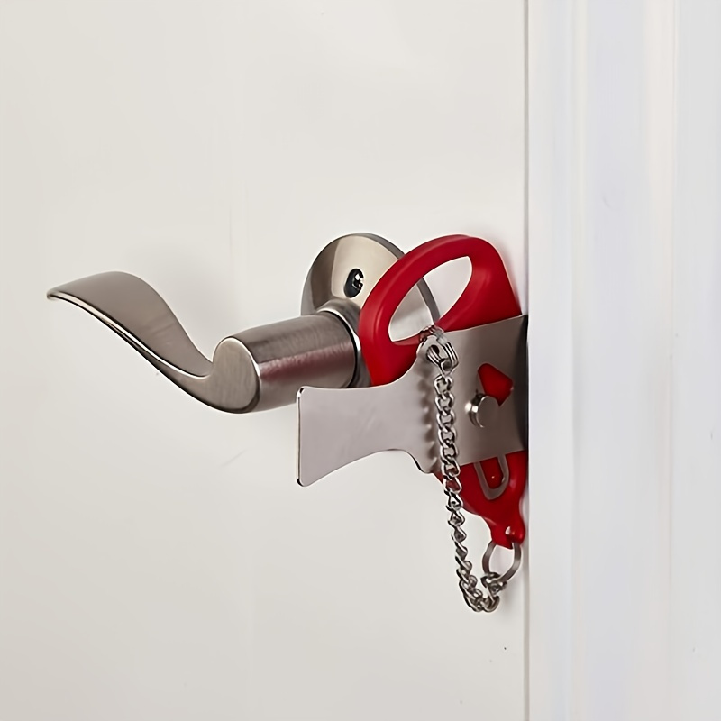 

1pc Portable Anti-theft Door Lock, 5.13in*2.16in