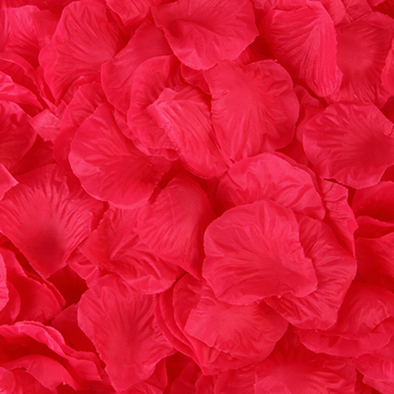 Red Roses Petals Fake Floral Petals throwing Confetti For - Temu