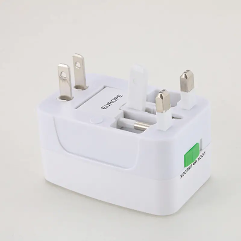 portable worldwide universal power adapter converter all in one international out of country travel wall  plug for wall plug input in usa eu uk france italy australia india outlets by cellet details 2