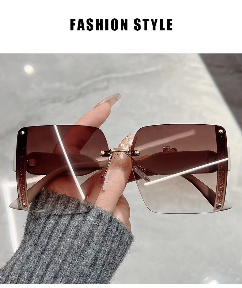 2023 New Vintage Cat Eye Cycling Sunglasses Women Square Square Frame Sun  Glasses Female Brand Designer Retro UV400 Shades
