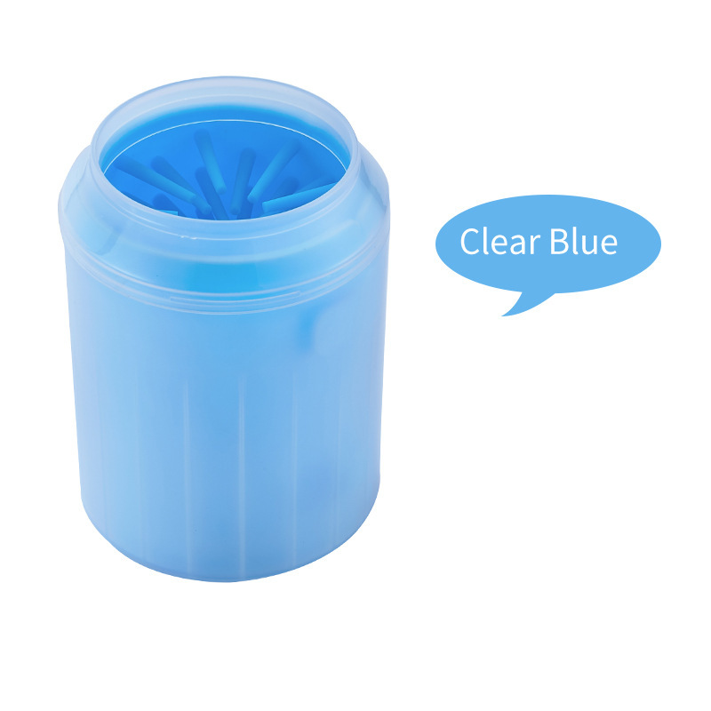 Pet Paw Cleaner Soft Silicone Foot Cleaning Cup Portable Brush