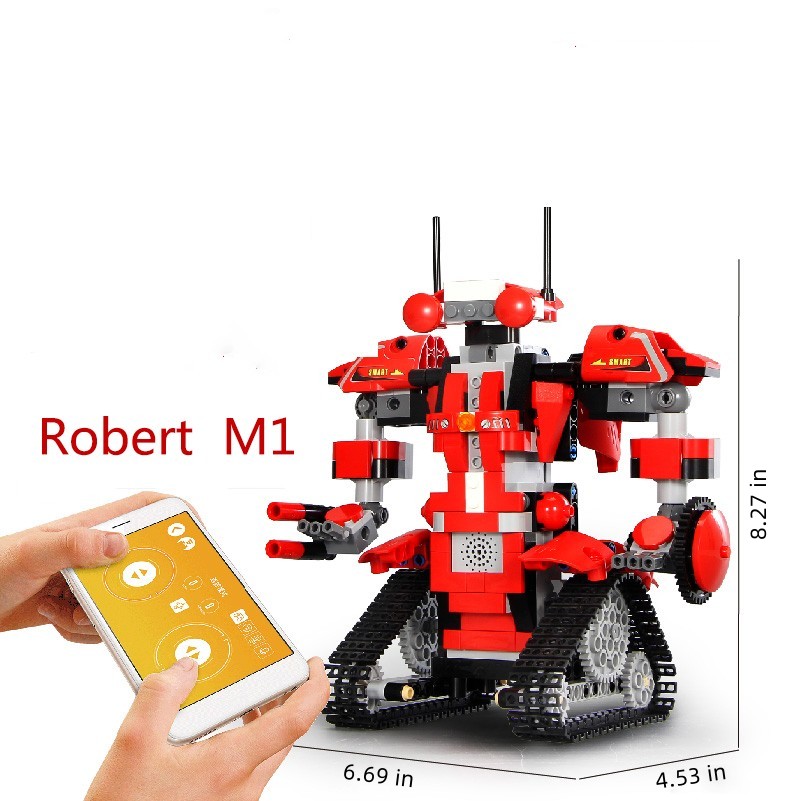 Mould King Robert M1  M2 M3  APP Version Building Kit, Educational DIY Engineering Construction Blocks, Gift For Boys & Girls