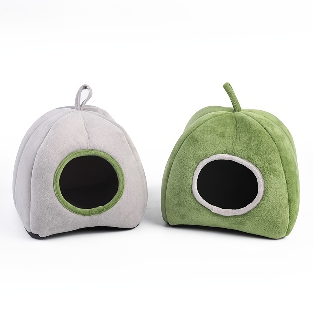 1/2/3pcs Small Pet Cozy Hideaway: Big Hamster Bed For Bunny, Chinchilla, Ferrets & Hedgehog