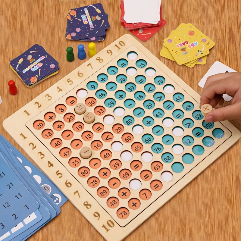 Montessori Kids Arithmetic Toys Number - Temu