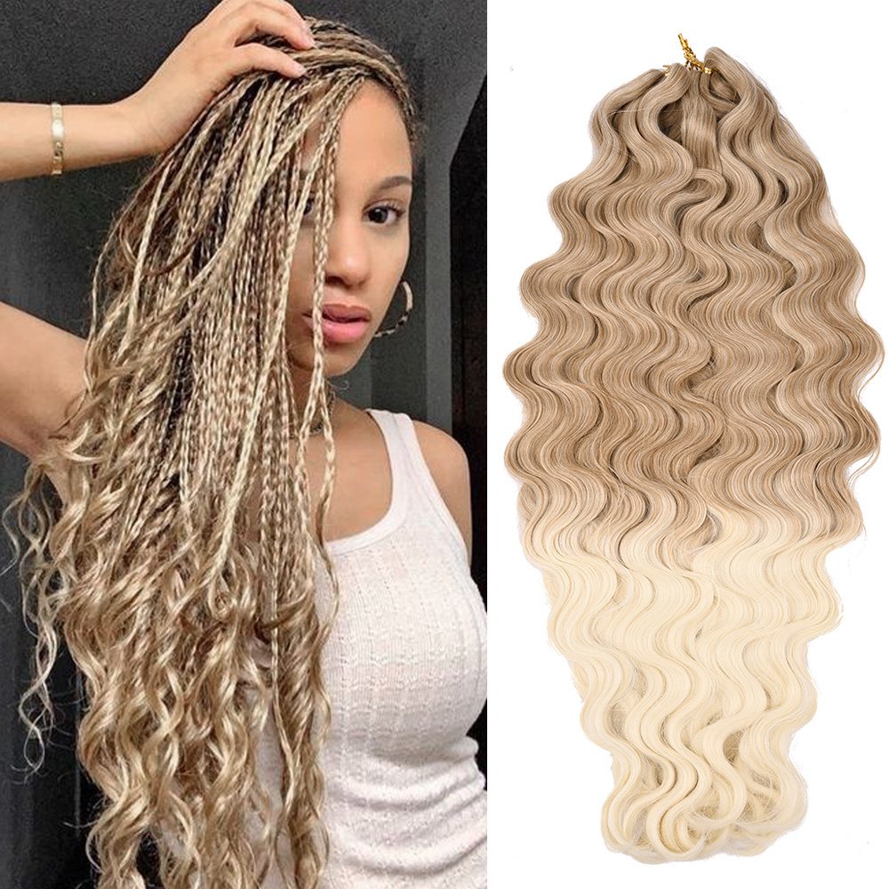 synthetic hair pre feathered wave box braids 3x king Temu Australia