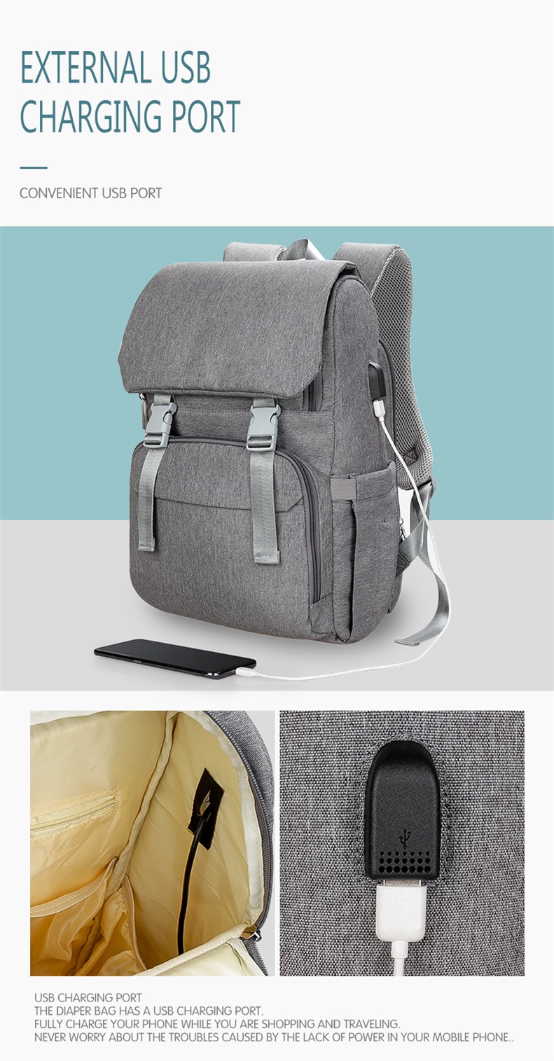 Lolmot Mommy Bag Backpack Multifunctional Large Capacity Double Shoulder  Mother And Baby Bag Outdoor Leisure Large Capacity Backpack 