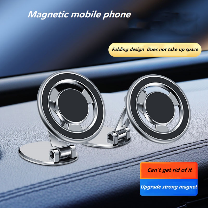 Suporte magnético para telefone, suporte para carro MagSafe para iPhone,  suporte magnético forte para telefone, suporte ajustável para ventilação de