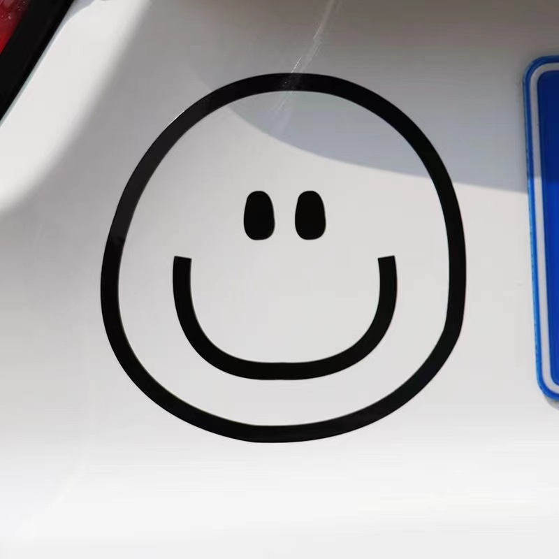 Image of Put A Smile On Your Ride - Adorable & Waterproof Car Sticker Decals!