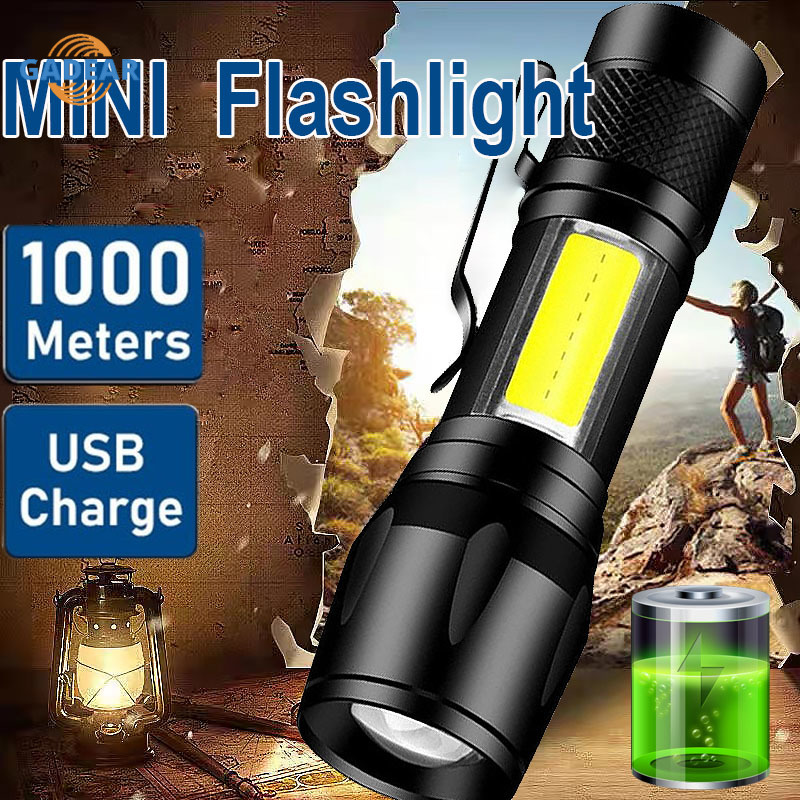 rechargeable emergency flashlight