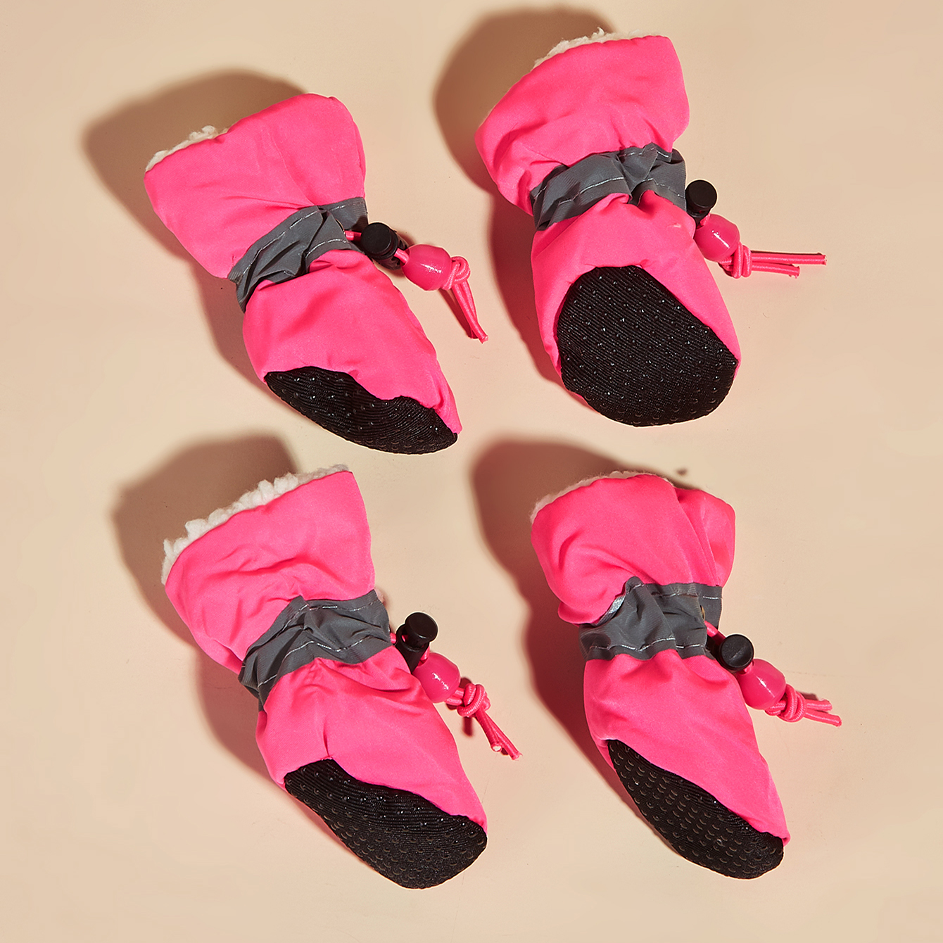 Dog Boots That Stay ON Waterproof Dog Boots Pink Dog Shoes 