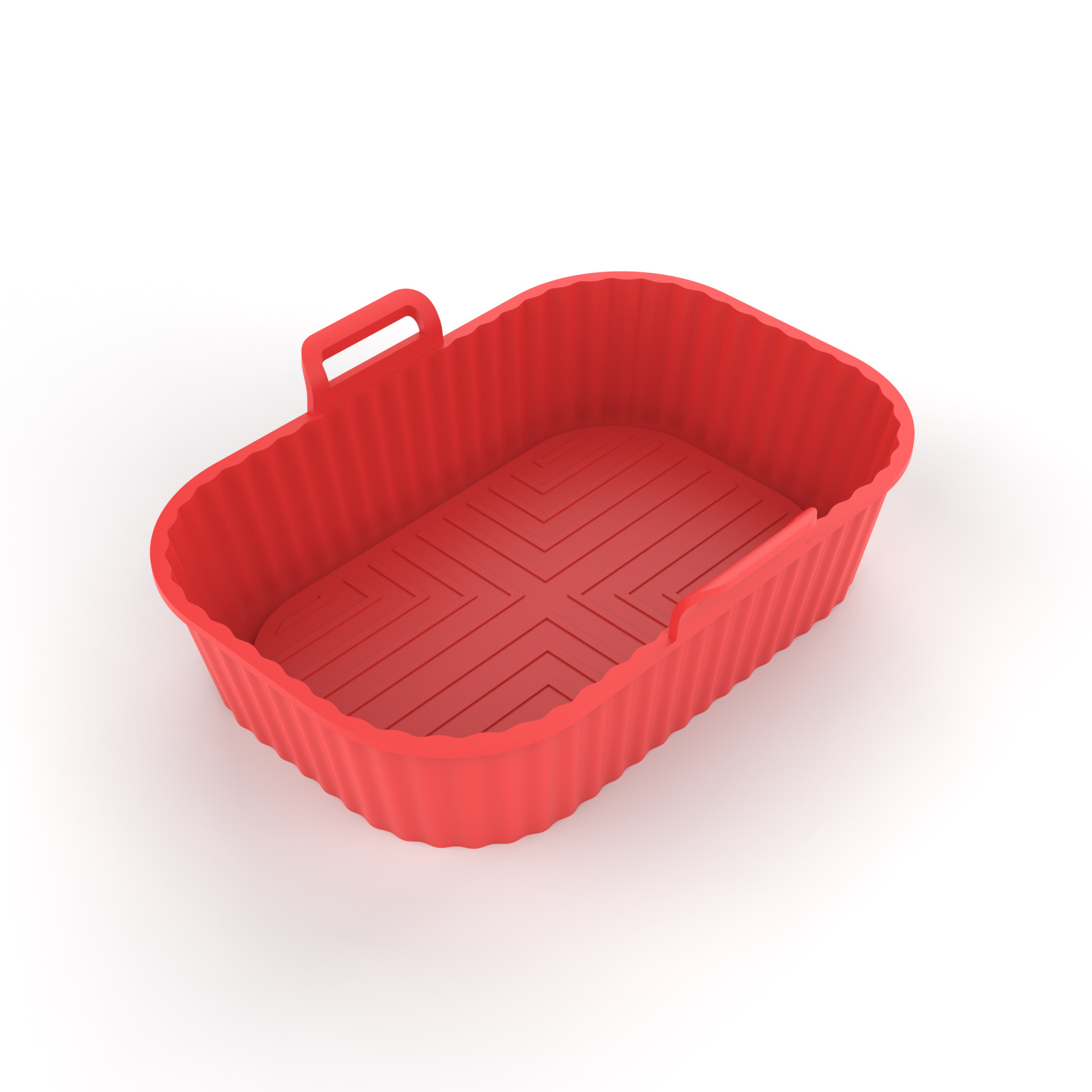 Rectangle Silicone Pot For Ninja Air Fryer Replacement Liners Baking Basket