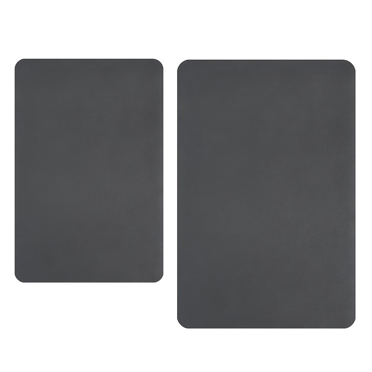 Coffee Mat Hide Stain Rubber Backed Absorbent Coffee Maker Mat for  Countertops Coffee Bar Dish Drying Mat 20x24in, Gray