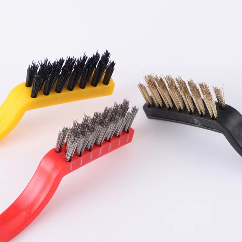 Brass/stainless Steel Wire Brush Set Perfect Rust Dirt Temu Australia