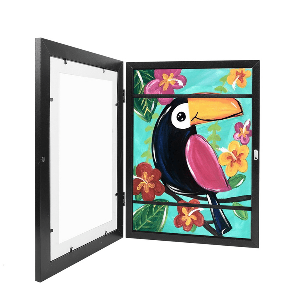 TEMU 2pcs Art Frames, A4 Size 33 * 24cm Picture Frames For Home Office Decoration