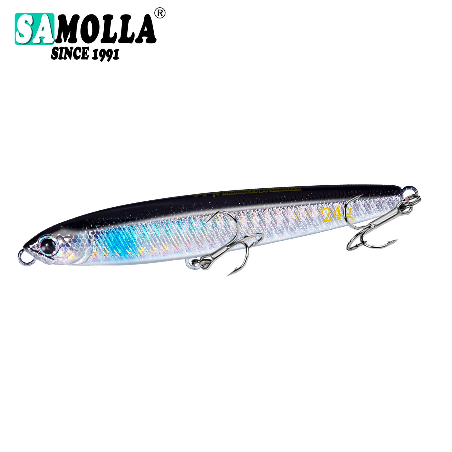 Fishing Lure Sinking Pencil Weights 24g 10cm Isca Artificial