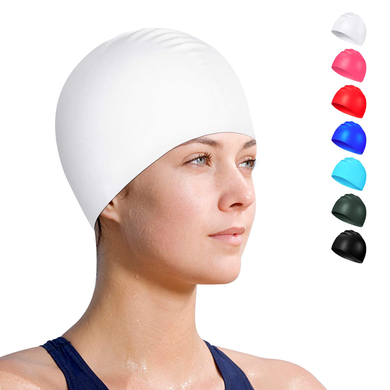 Gintenco Cuffia Nuoto Adulti Cuffia Nuoto In Silicone - Temu Italy