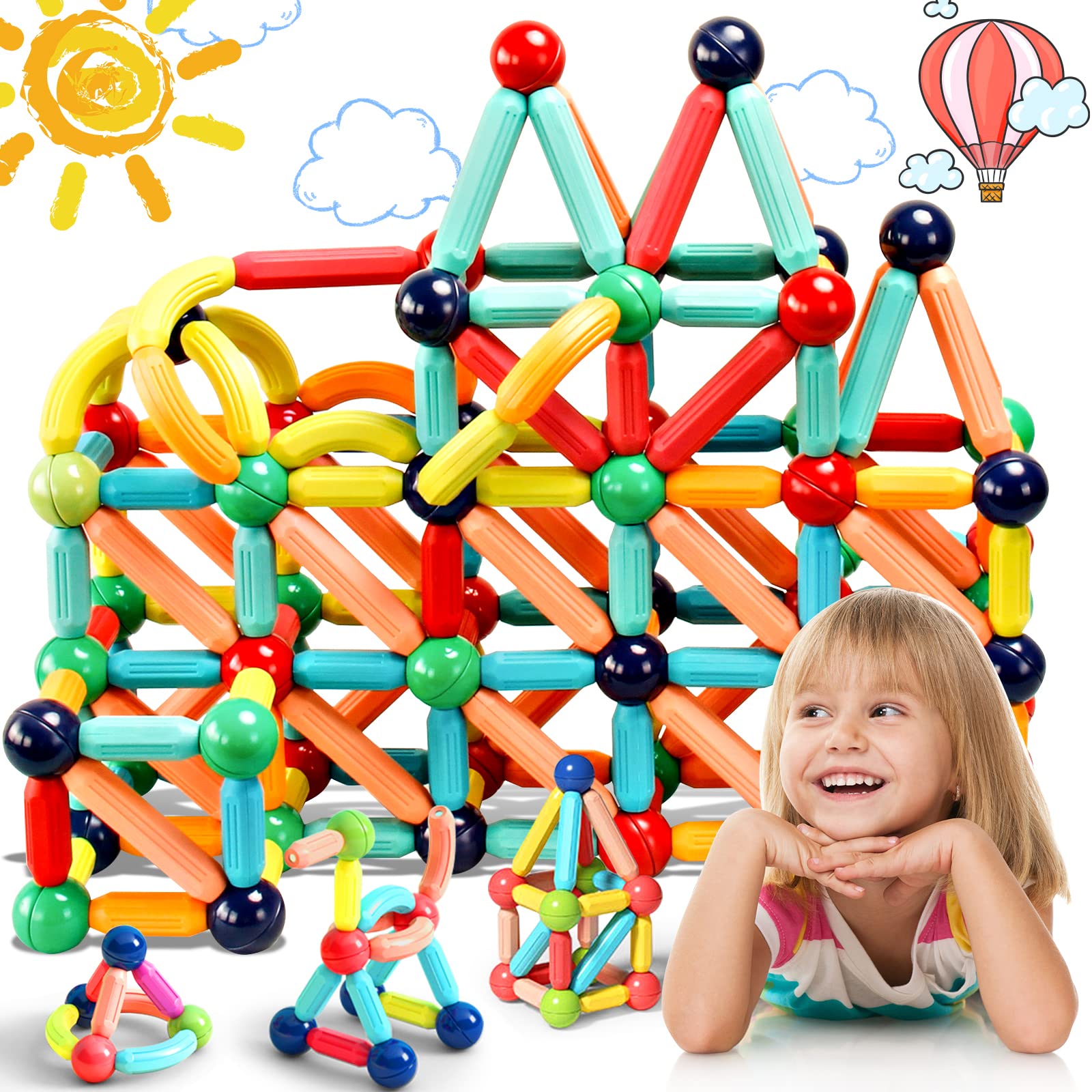 Children's Montessori Sensory Enlightenment And Puzzle Set: - Temu