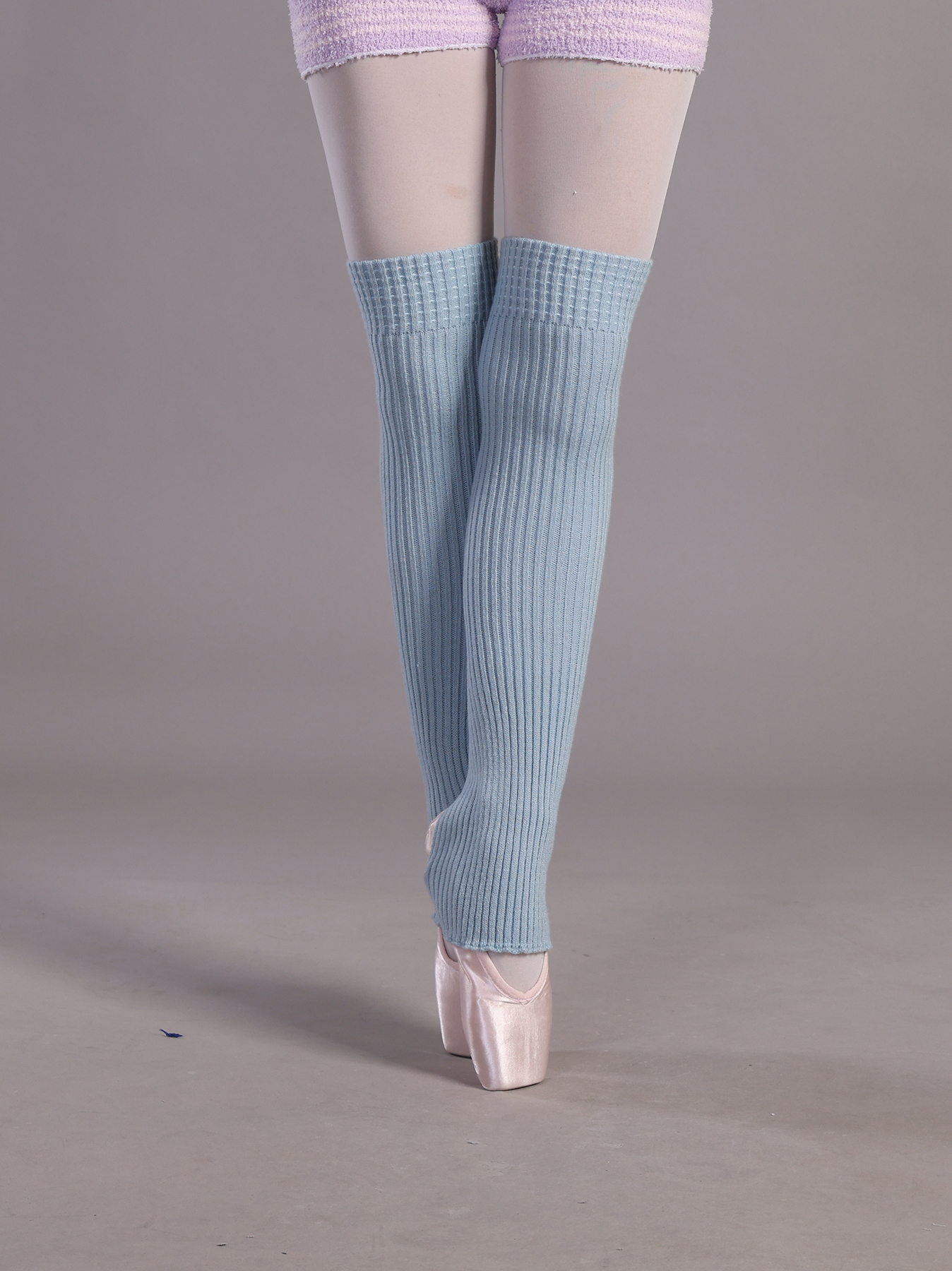 Sky Blue Leg Warmers, Ballet Leg Warmers, Knit Slouch Socks, Ballet Gift,  Long Leg Warmers, Blue Spats Women's, 80s Socks 