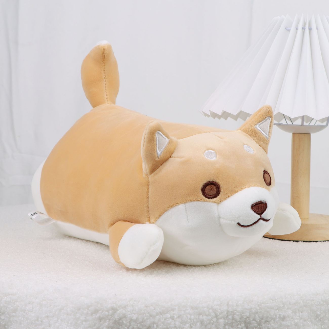 13 38 Inch Fat Dog Plush Toys Plush Stuffed Soft Kawaii Animals Cartoon  Pillow Dolls Gift For Kids Baby Children - Toys & Games - Temu