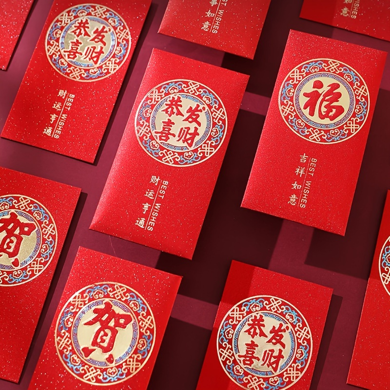 FULL OF BLESSINGS Dragon Year Hongbao Dragon Year Red Packet CNY Red  Envelope $6.84 - PicClick AU