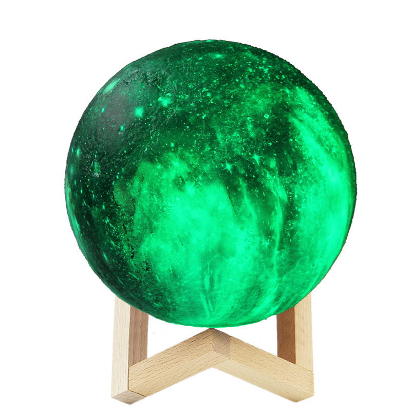 LAMPADA LUNA 3D 2023 Aggiornamento 16 Colori Con Supporto in  Legno/Remote/Contro EUR 36,98 - PicClick IT