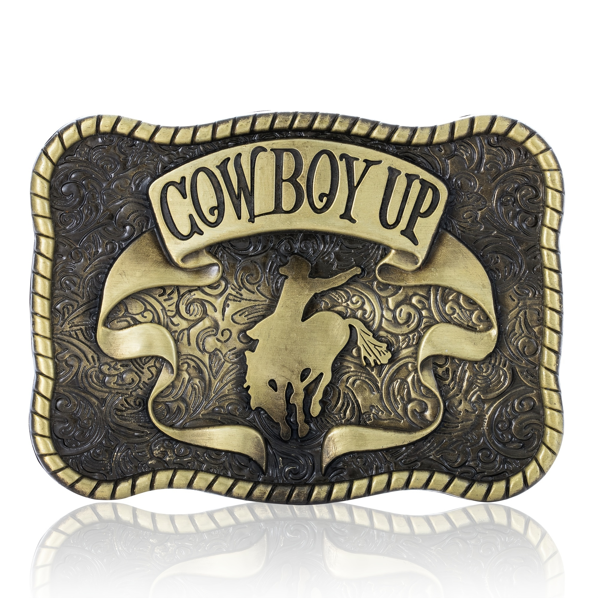 Western Cowboy Letter Pattern Buckle, Men's Novel Belt Buckle - Temu