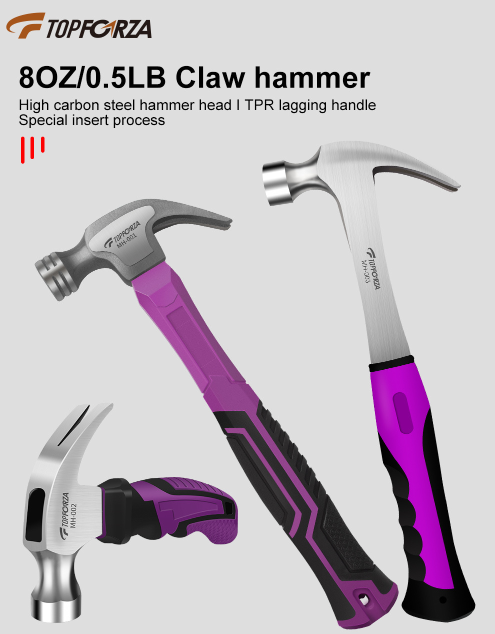DO20 20 OZ Full Octagon Nail Hammer