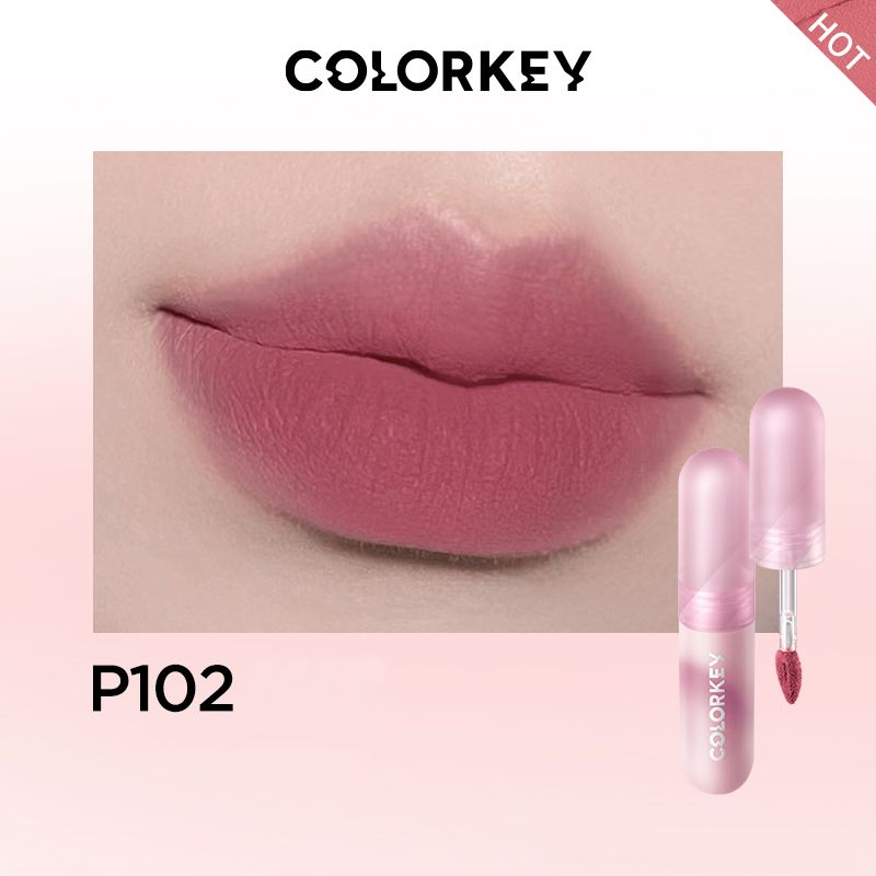Colorkey Velvety Mousse Fluffy Lip Mud, Matte Lipstick Long Lasting Smooth Velvet  Lip Stains Lip Tint Beauty Lips Makeup | Shop Now For Limited-time Deals |  Temu