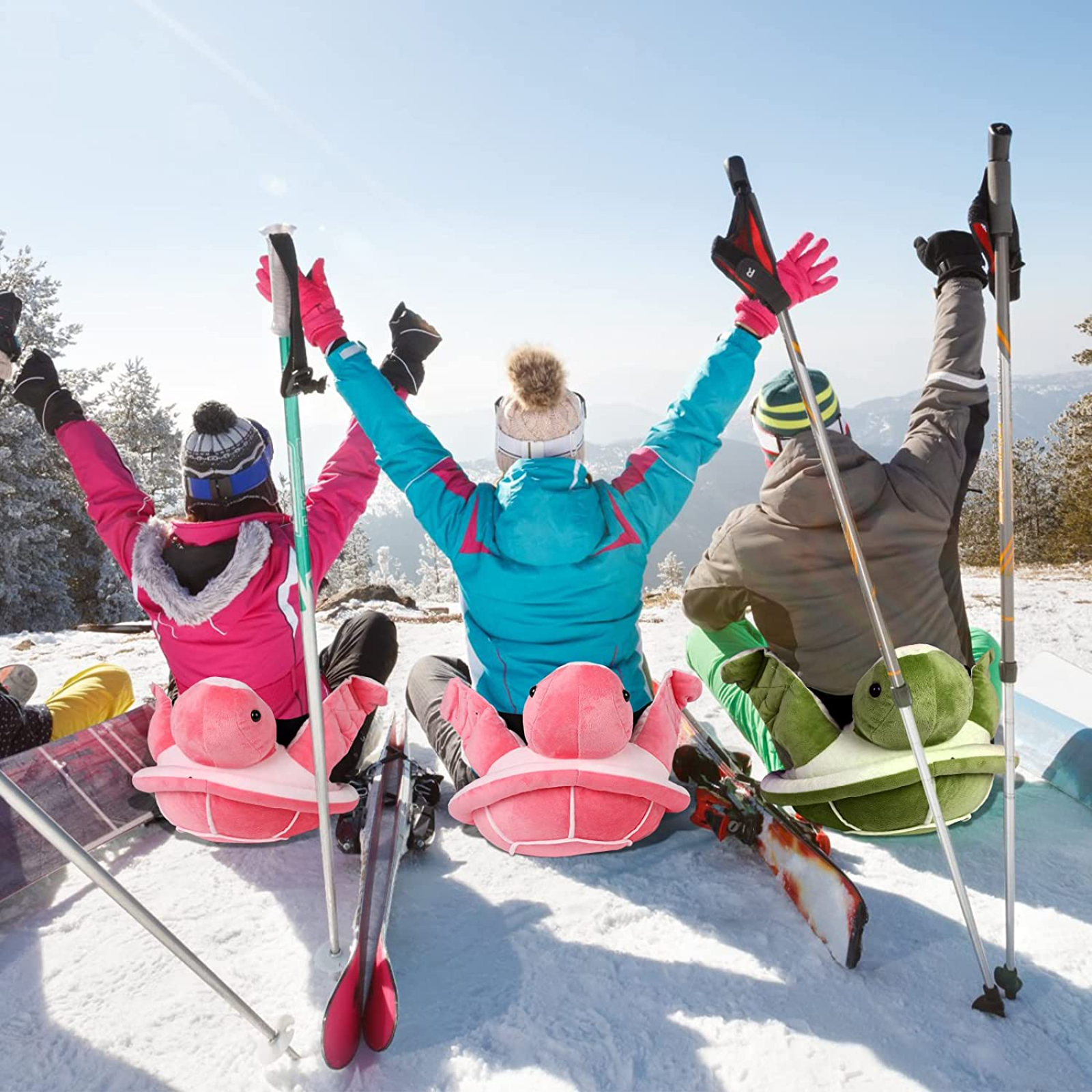Rodilleras de esquí para Snowboard, Protector de rodilla anticaída, equipo  de protección de cadera de tortuga, cómodo para esquiar