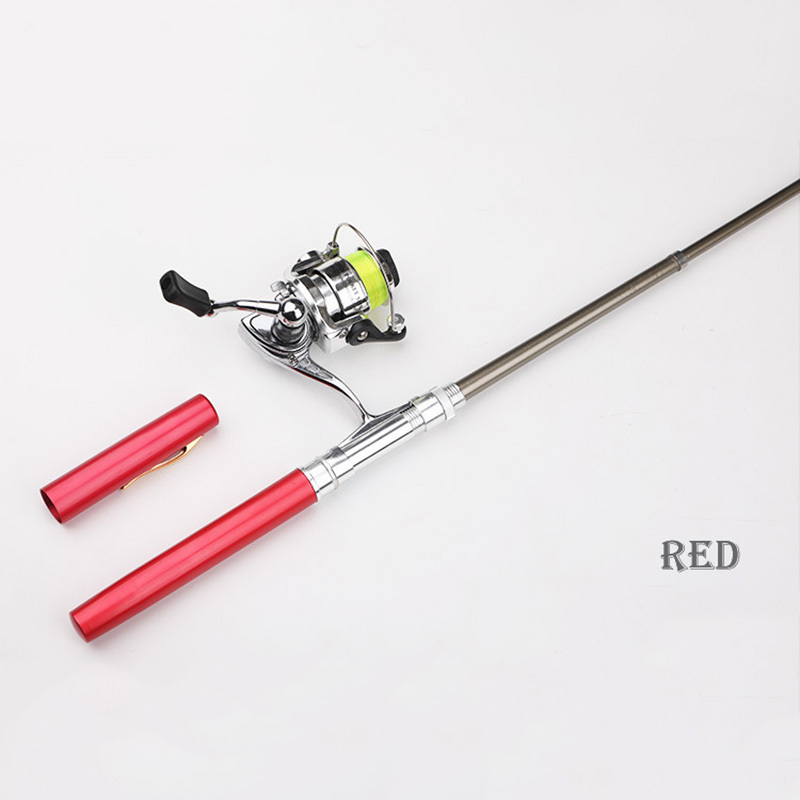 2023 Pocket Size Fishing Rod, Pen Fishing Rod and Reel Combo