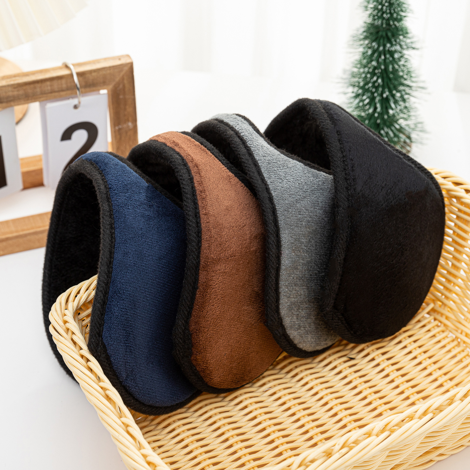 Men's Warm Ear Earmuffs Men's Winter Earmuffs Back Ear Cover Temu