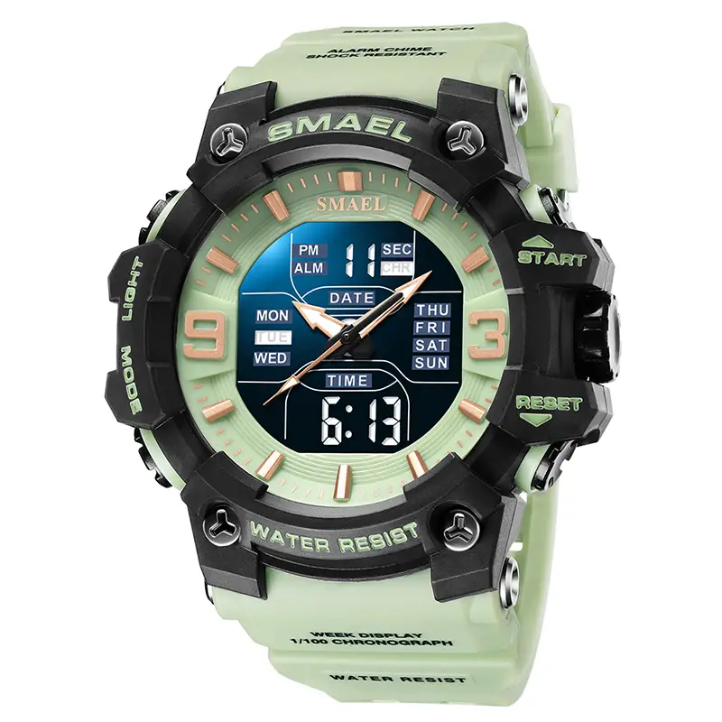 New Design Sport Digital Watch Water Resistant Electronic - Temu