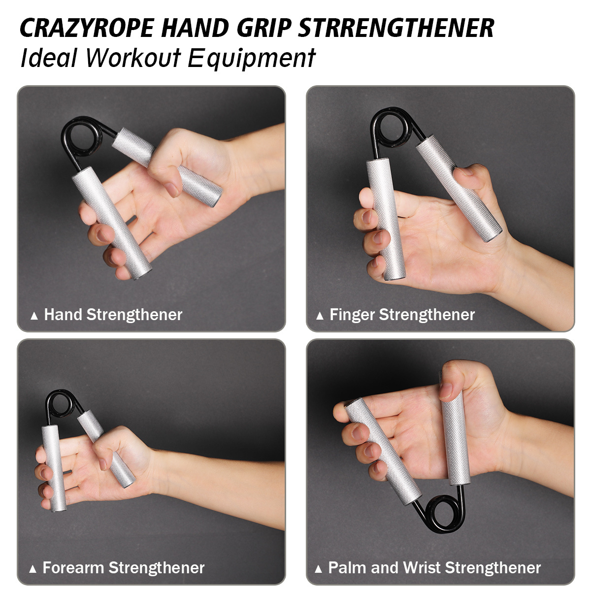 Adjustable Super Gripper Forearm Heavy Gripper Hand Grip Strength