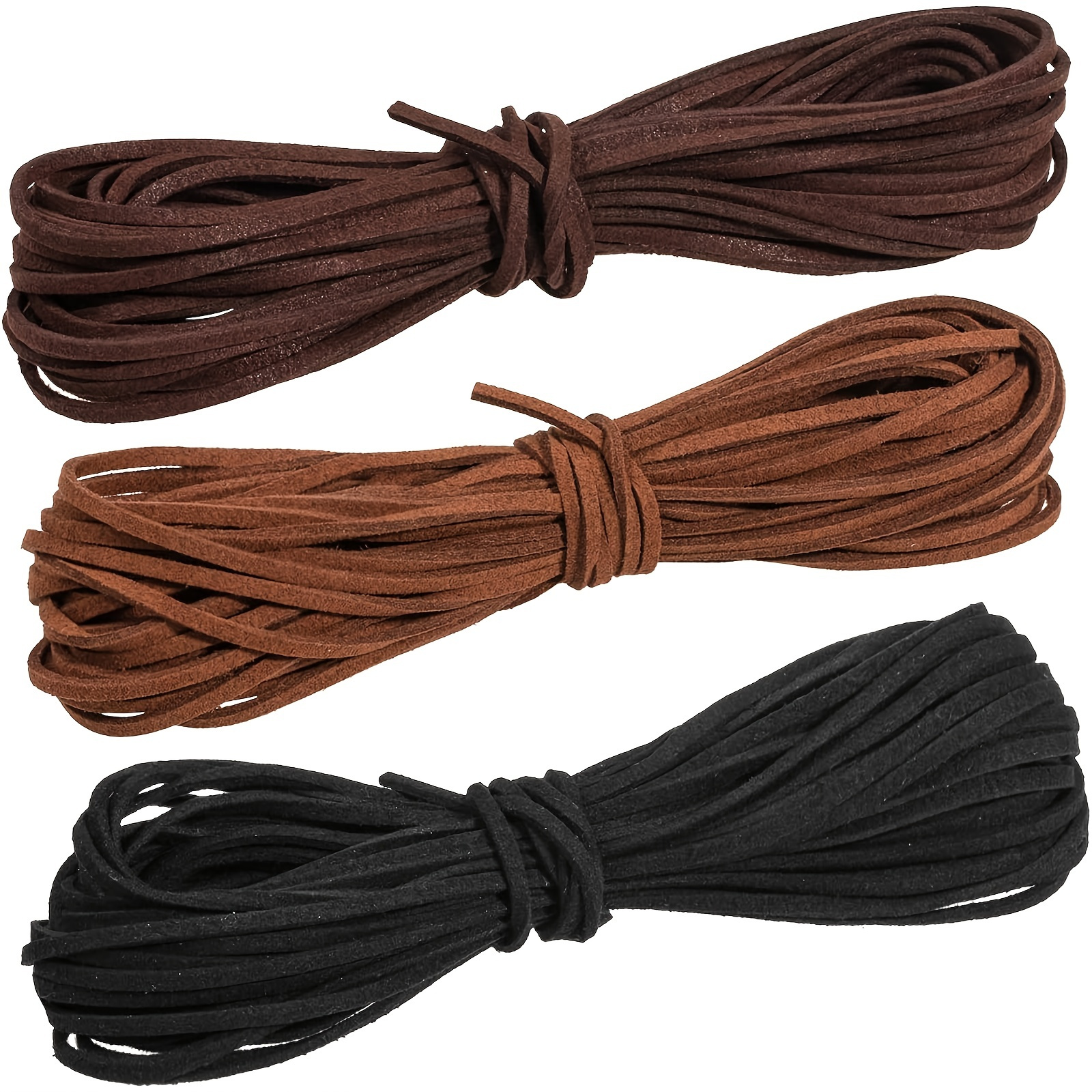 4~ Cord Ends 10 Styles Alloy Leather Glue In Barrel - Temu