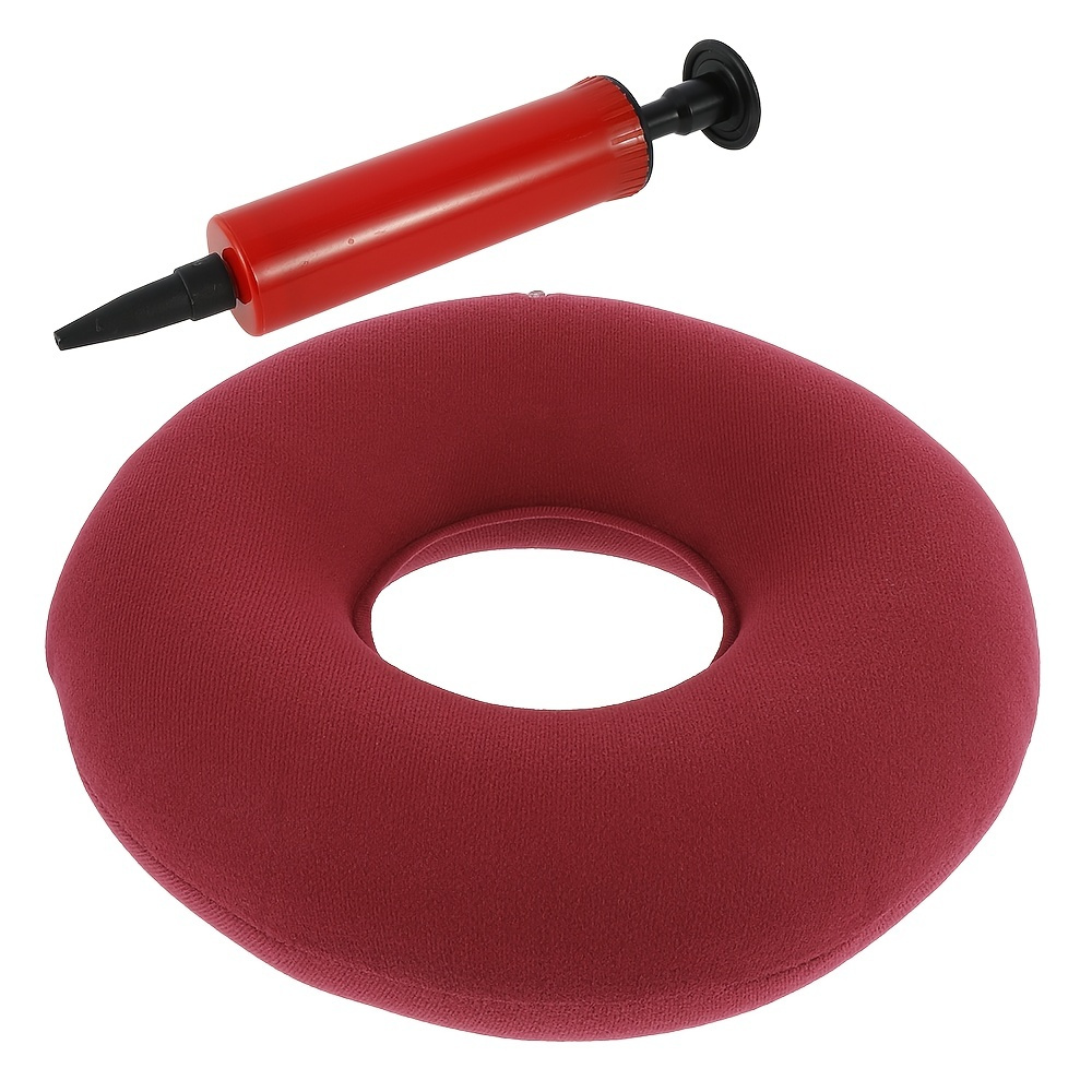 Donut Pillow For Tailbone Pain Inflatable Donut Cushion Seat - Temu