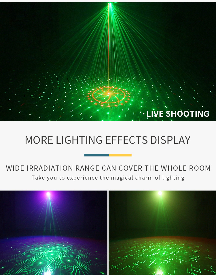 Party Strobe Lights Portable Stage Dj Disco Strobe Light Temu