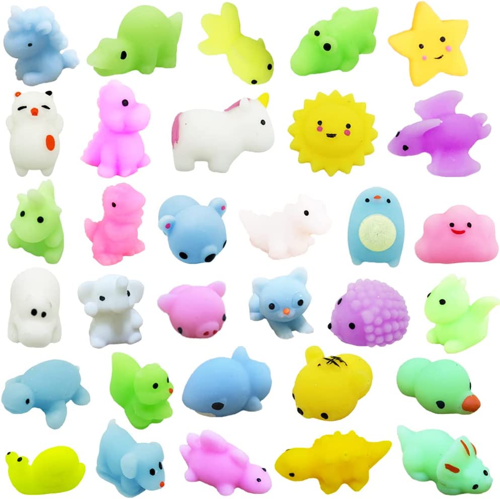 Mochi Squishy Toys Cute Squishy Toys Squishies Animals Pack - Temu