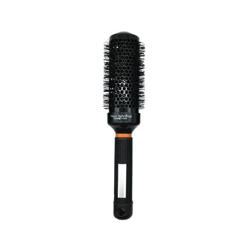 Round Brush Heat Conduction Hairbrush Comb For Home Salon Hair Design  Hairdressing Tool Set For Man Woman Blow Drying Curling Black |  High-quality & Affordable | Temu