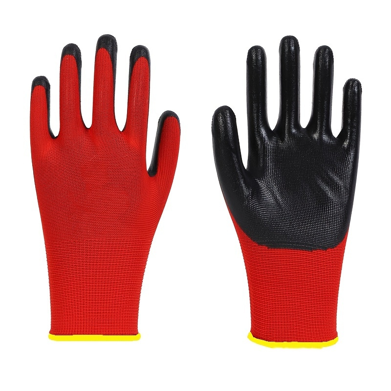 ⇒ Guante nylon juba h111801 sin costuras rojo-negro talla 7 ▷ Precio. ▷  Comprar con los Mejores Precios. Ofertas online