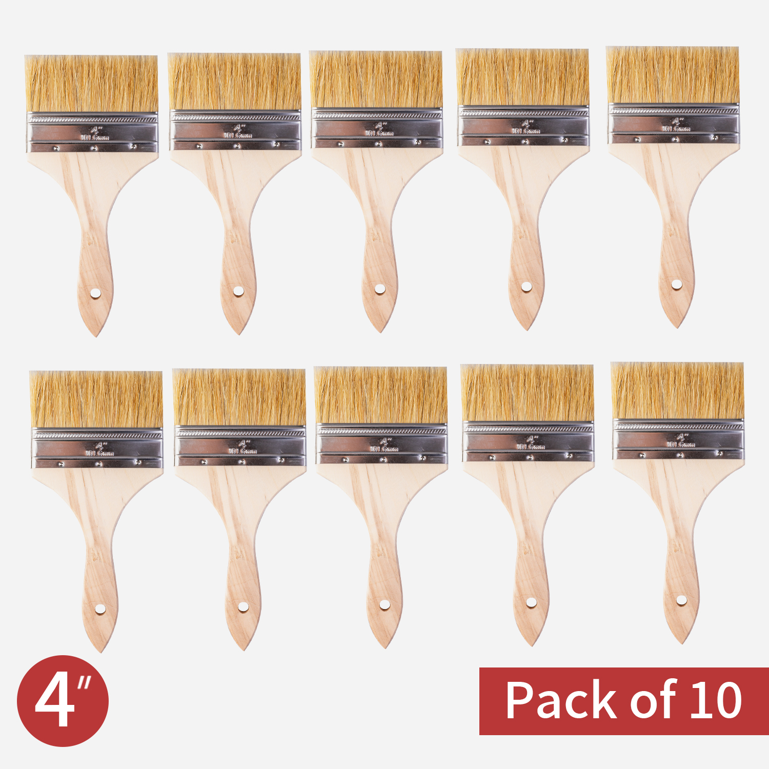 Nuogo 150 Pcs Chip Paint Brushes 1 Inch Paint Brush Multi use Paint  Brushes Bulk Household Bristle Chip Brush with Wooden Handle for Painting  Staining : Tools & Home Improvement