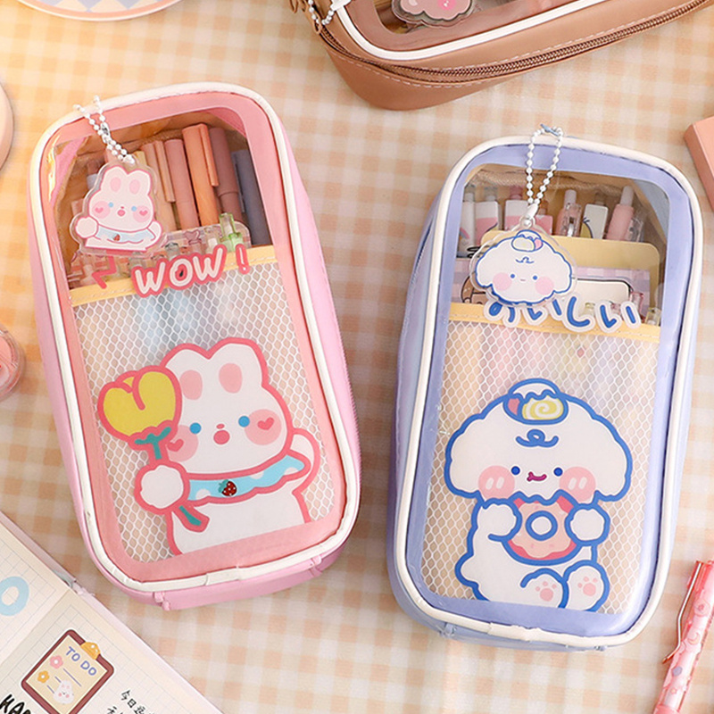 Kawaii Pencil Case - Cute Kawaii Pencil Case, Aesthetic Cute Pencil ...