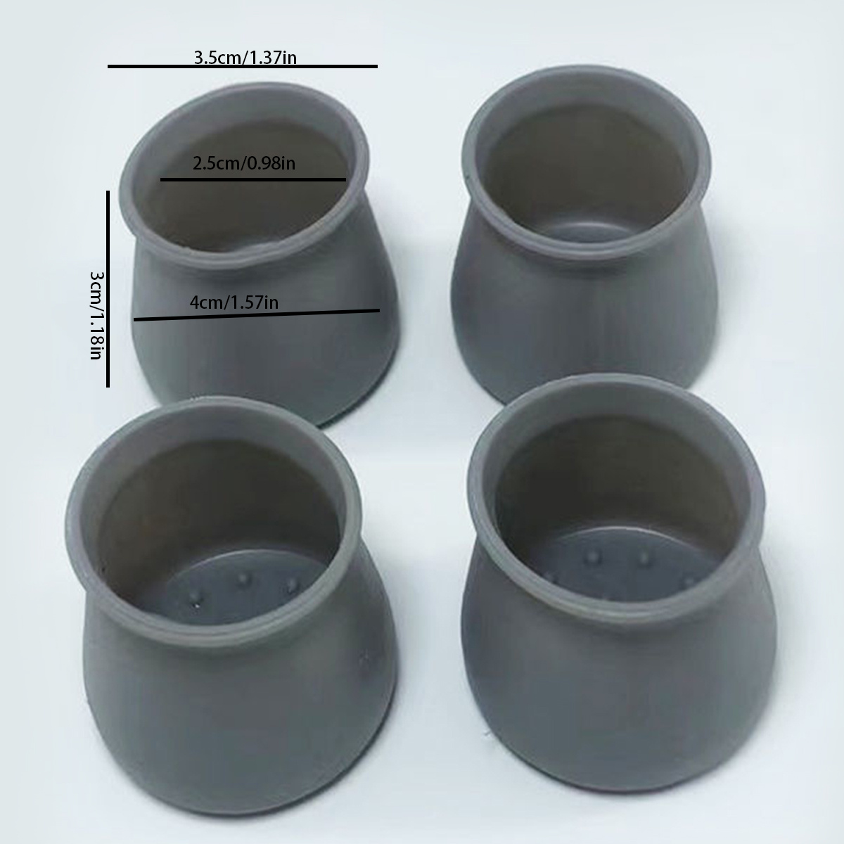 chair leg floor protectors silicone