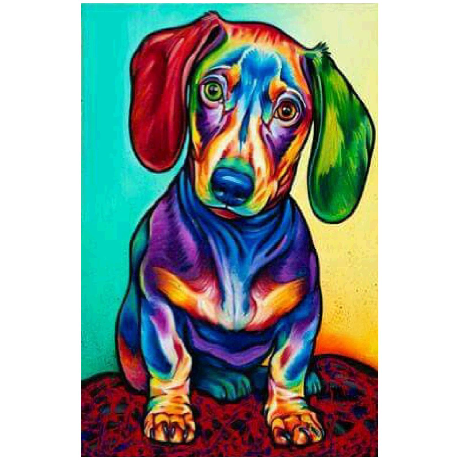 5d Diy Diamond Painting Christmas Kits For Adults Dogs Full