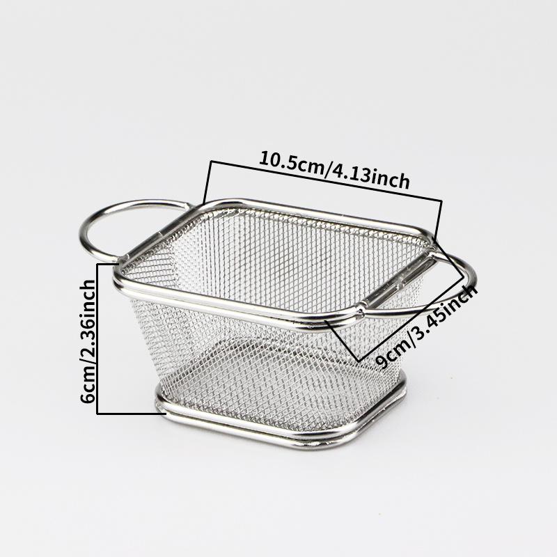 Upgrade Your Air Fryer With This 304 Stainless Steel Mesh Basket - Perfect  For Crispy Fries & More! - Temu