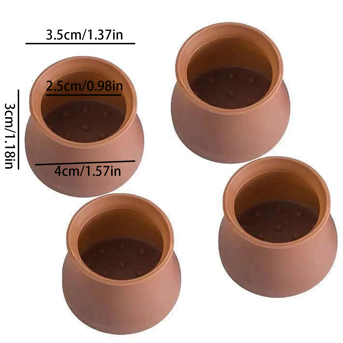 Silicone Chair Leg Covers Clear Chair Leg Floor Protectors Temu